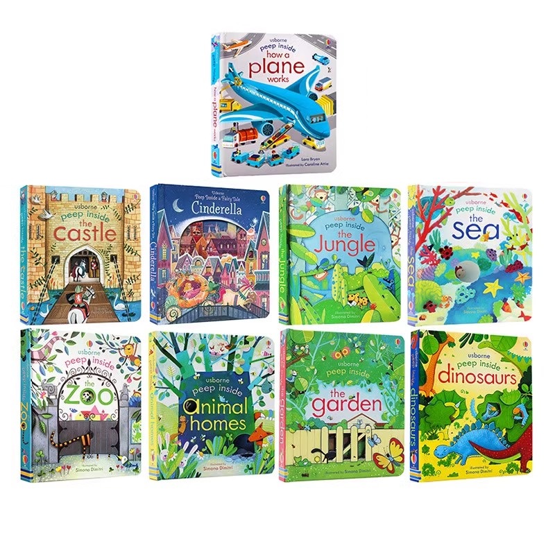 Kids Education Picture - Peep Inside Usborne Boek Engelse Educatieve