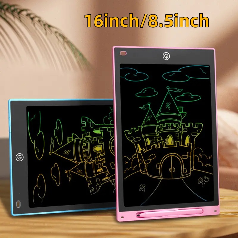 Kids Education Drawing - 16/8,5 inch LCD-schrijftekentablet Ontgrendel uw creatieve