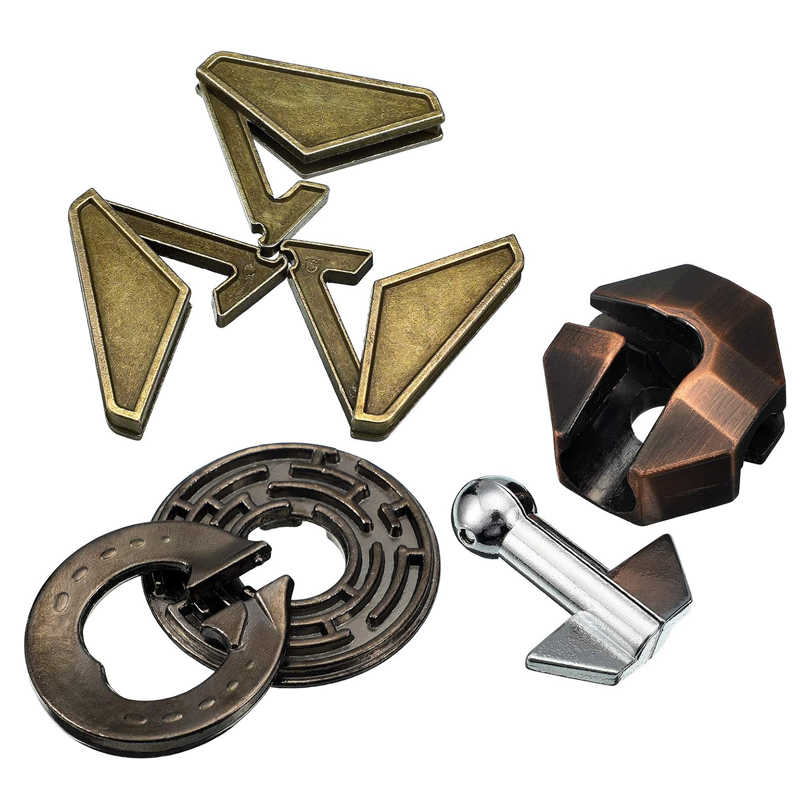 Kids Education Board - Moeilijke Magie IQ 3PCS Set Metalen