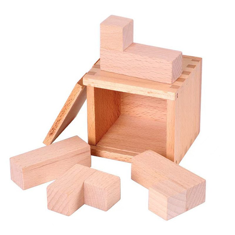 Brain Teaser Cube - Magic IQ Schuine plaatsing van blokken