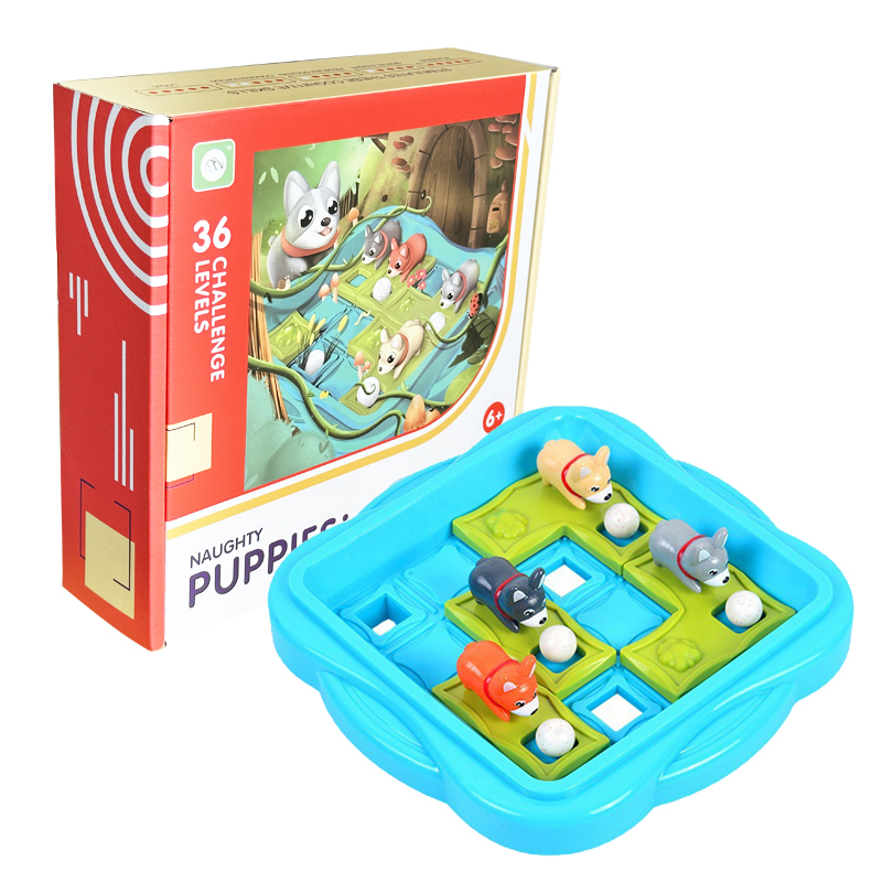 Kids Education Board - Bordspel Ondeugende Puppy 'S Kinderen Educatief