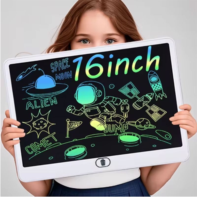 Kids Education Board - 16 inch LCD-tekentafel voor kinderen, draagbaar