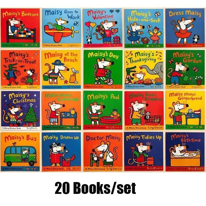 Kids Education Picture - 20 Boeken/Set Maisy Mouse Engelse Foto
