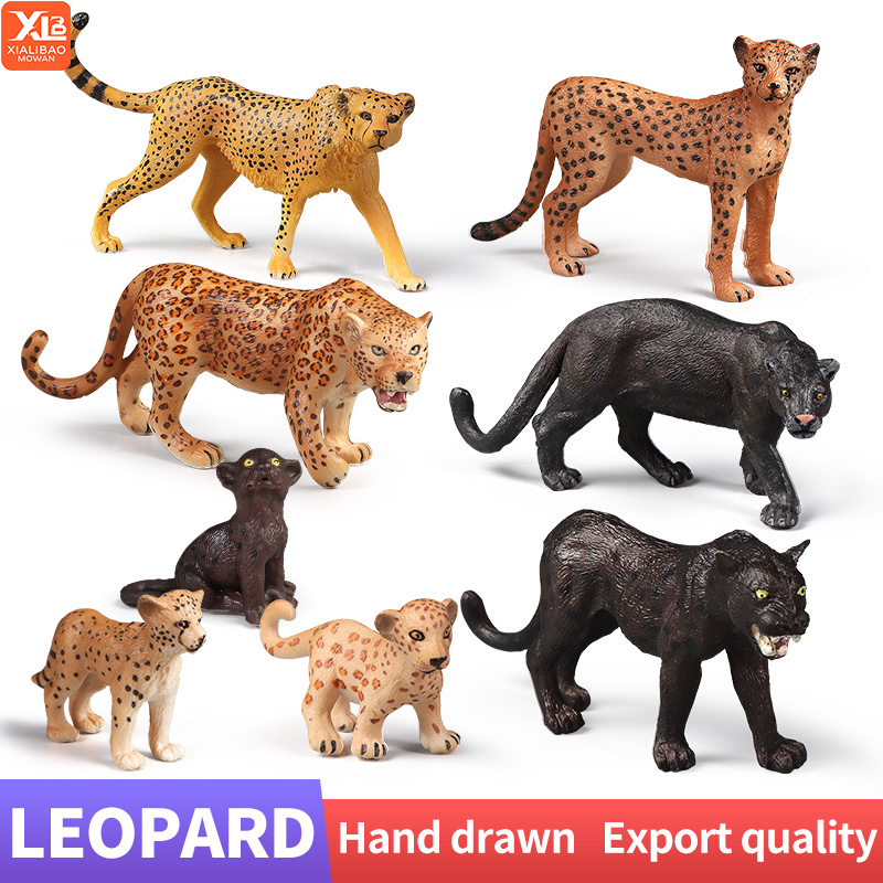 Kids Education Learn Tv - Educatieve gesimuleerde wilde dierenbeeldjes set -