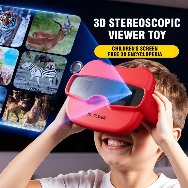 Kids Education Film - 3D Stereoscopische Filmviewer Speelgoed Met 6