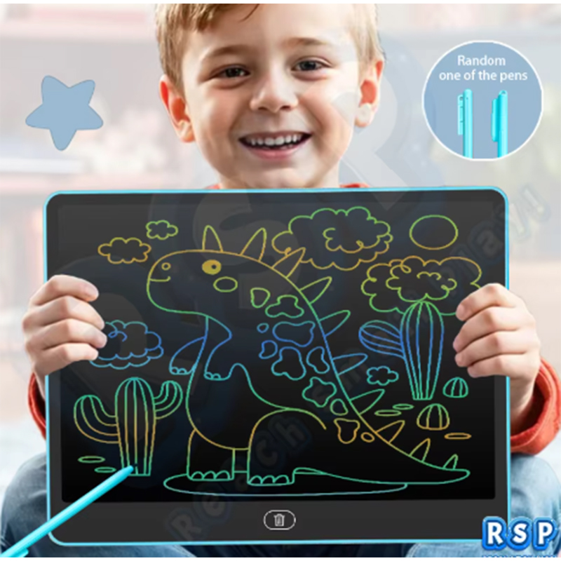 Kids Education Board - 16 Inch LCD Tekentablet Schrijfbord Kleur