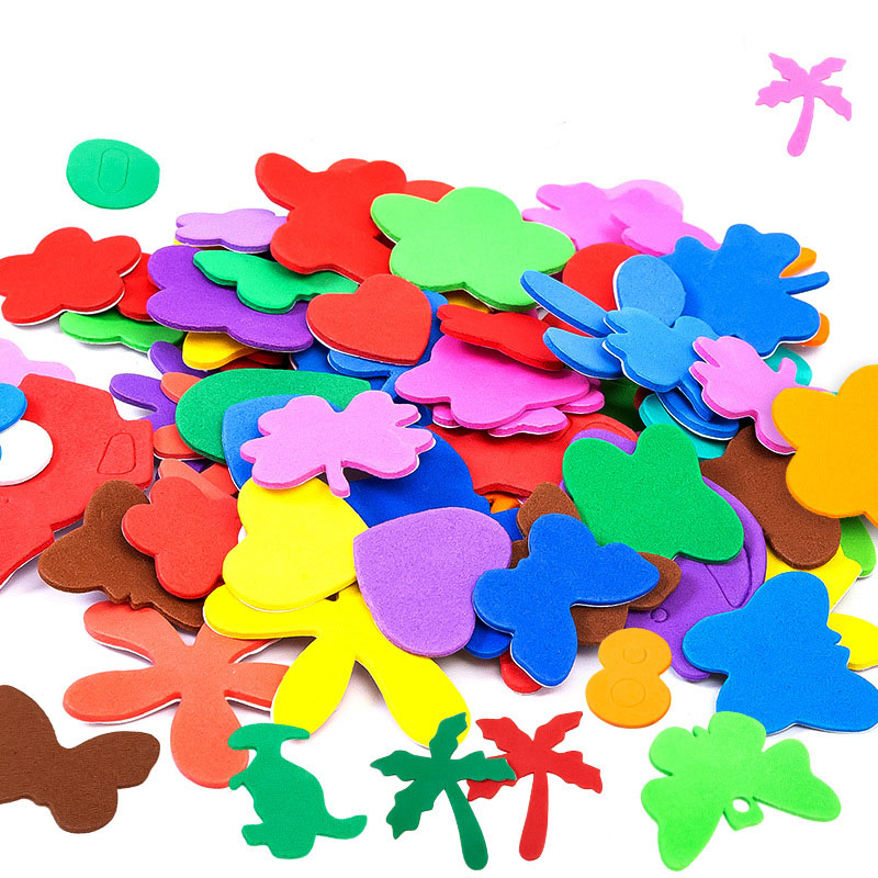Kids Education Classes - 1/10 Zakken Diy Kleurrijke Mixed Eva