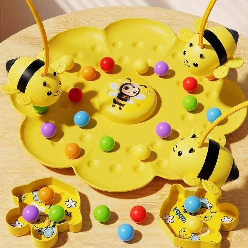Kids Education In Japan - Little Bumblebee Multifunctioneel bordspel Puzzel Visspeelgoed