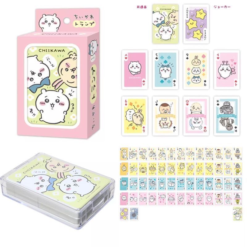 Kids Education In Japan - Chiikawa Speelkaarten Usagi Hachiware Anime Stijl