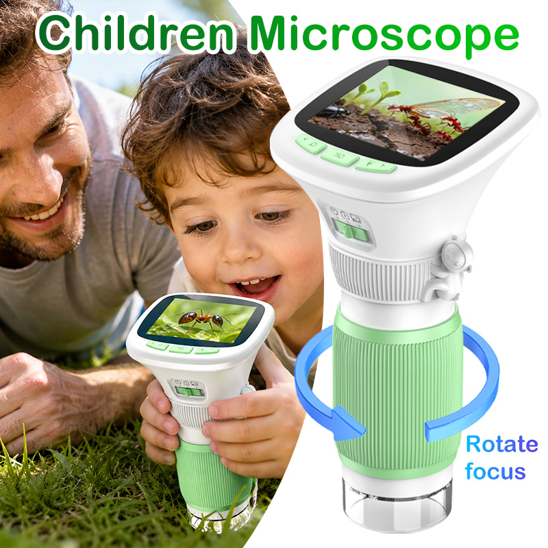 Kids Definition Of Education - Draagbare digitale microscoop voor kinderen, 1000X