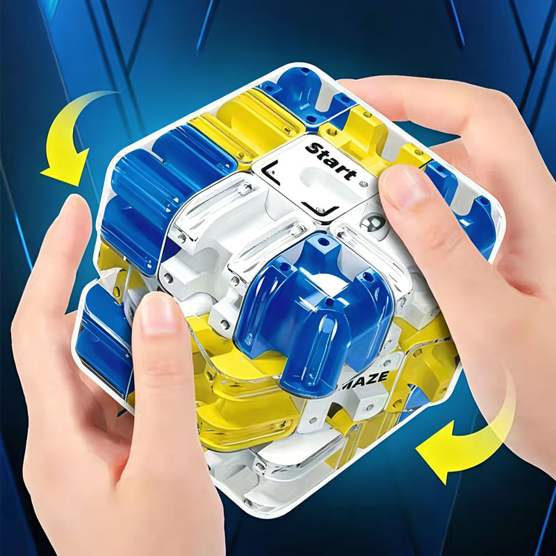 Nieuwigheden 3D Rolbal Doolhof - Brain Teaser Cube recensie en prijs