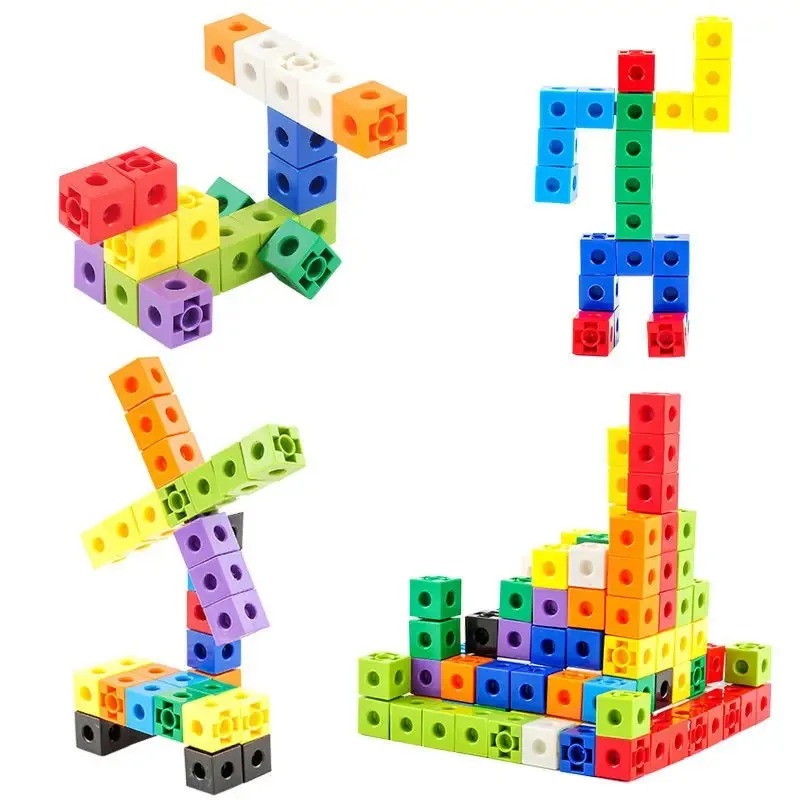 100-delige set verbindbare kub - Brain Teaser Cube recensie en prijs