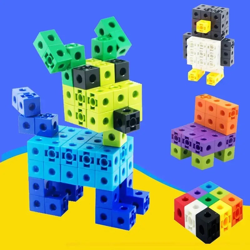 100-delige set verbindbare kub - Brain Teaser Cube recensie en prijs