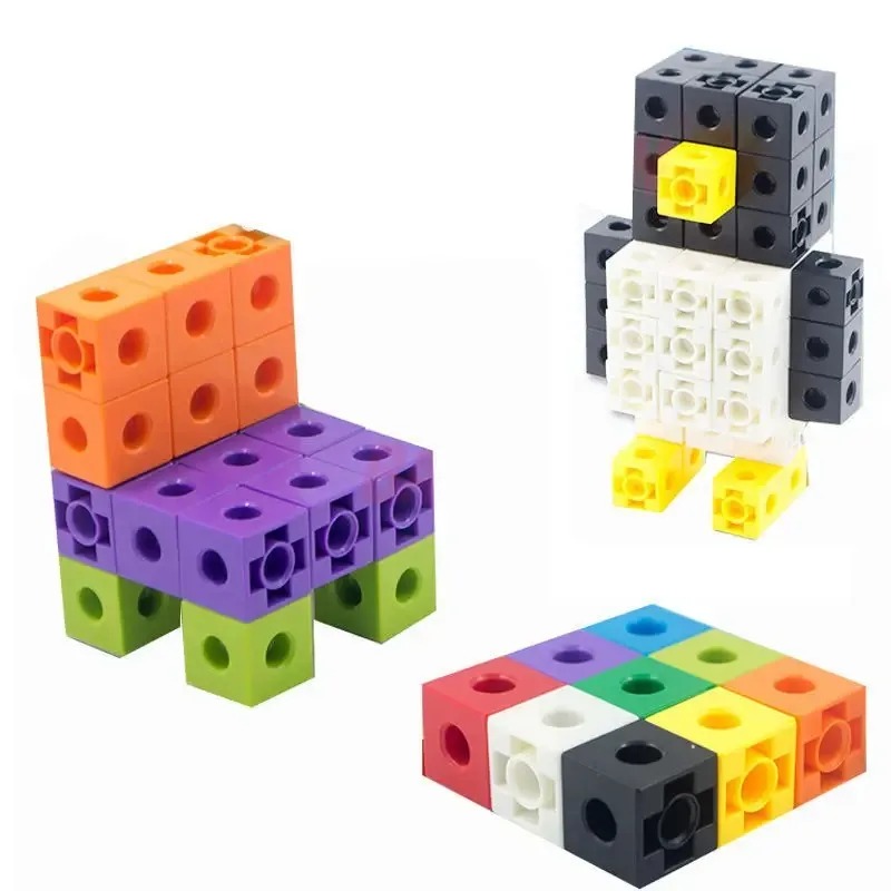 100-delige set verbindbare kub - Brain Teaser Cube recensie en prijs