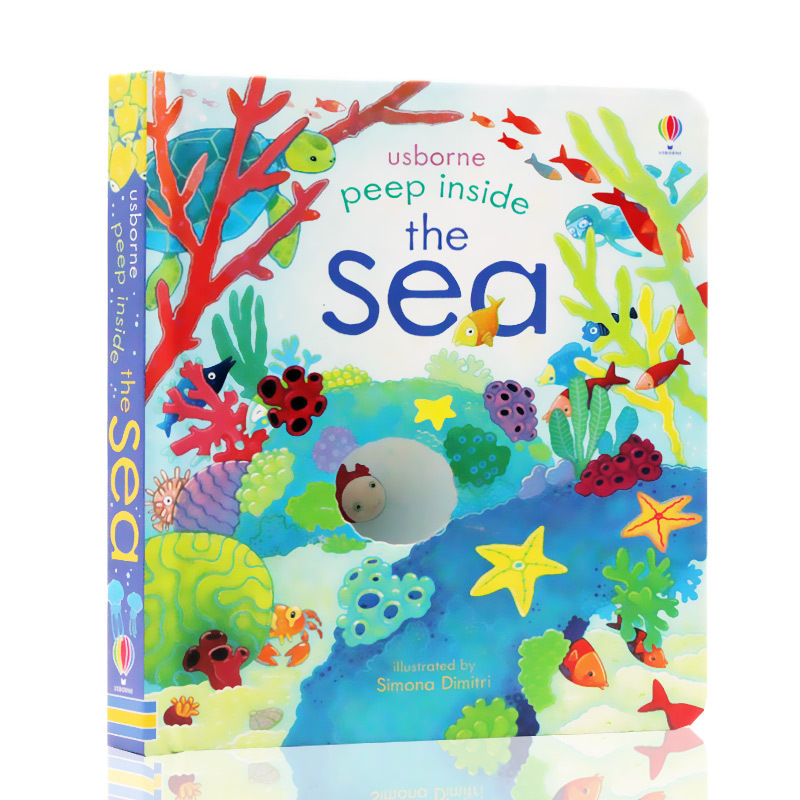 Peep Inside Usborne Boek Engel - Kids Education Picture recensie en prijs