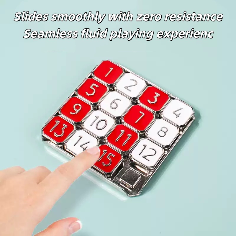 Metalen schuifpuzzelbord Numme - Brain Teaser Cube recensie en prijs
