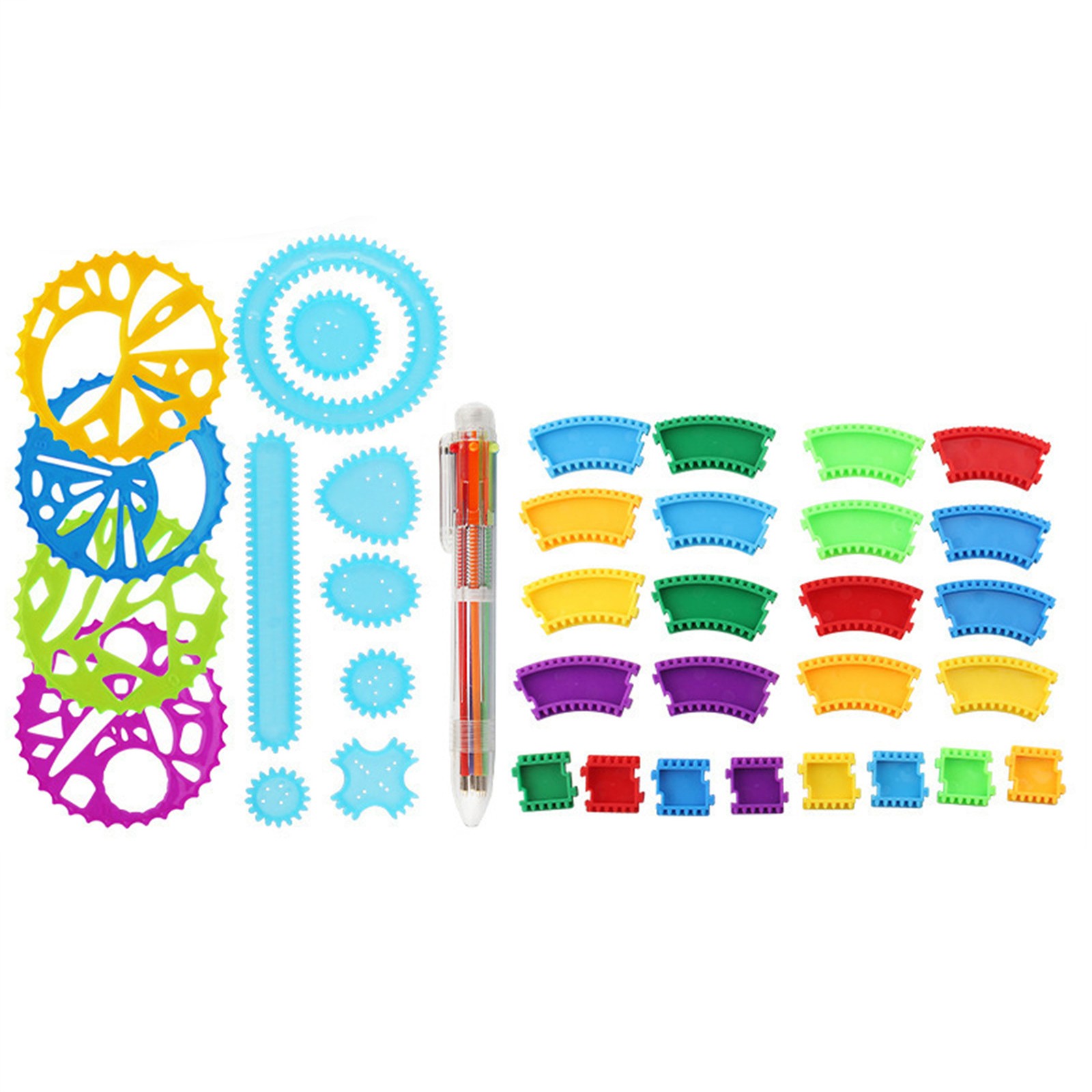 Kleurrijke Spirograph Set Kids - Kids Education Drawing recensie en prijs