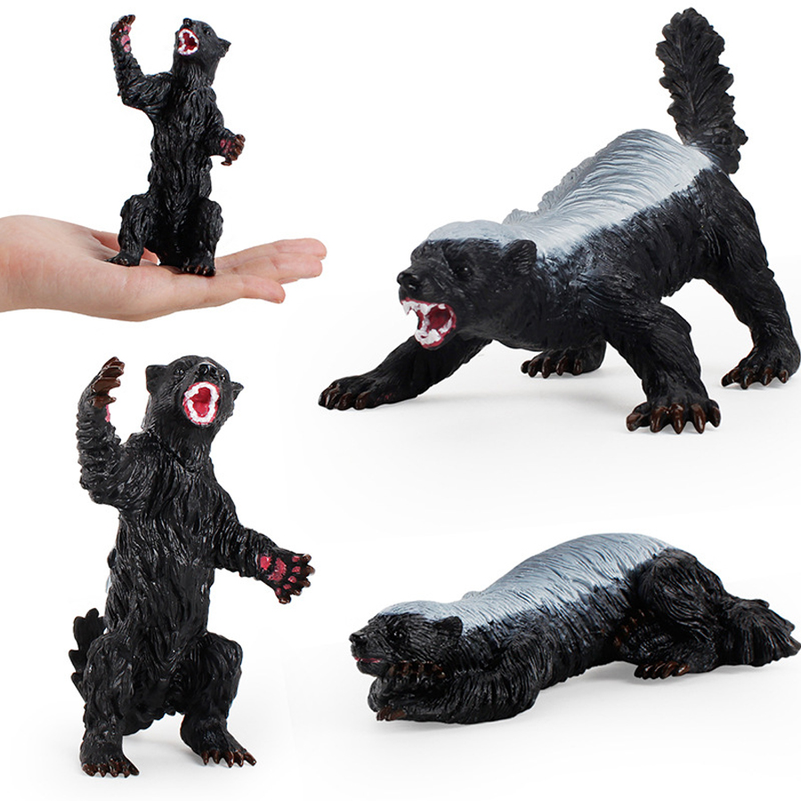 Realistisch Honey Badger-model - Kids Education Picture recensie en prijs
