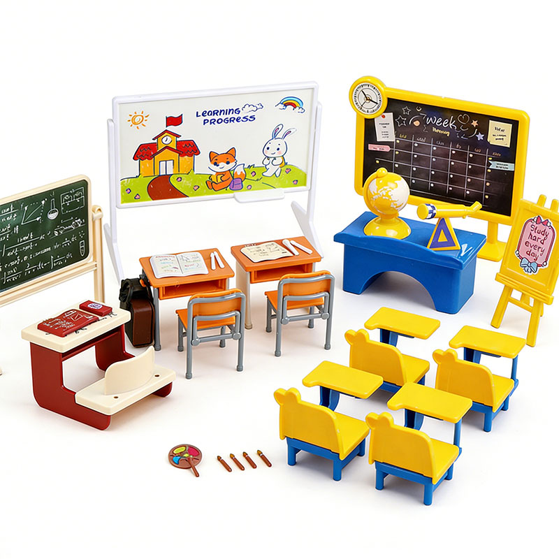 Miniatuurmeubelset voor poppen - Kids Education Classes recensie en prijs