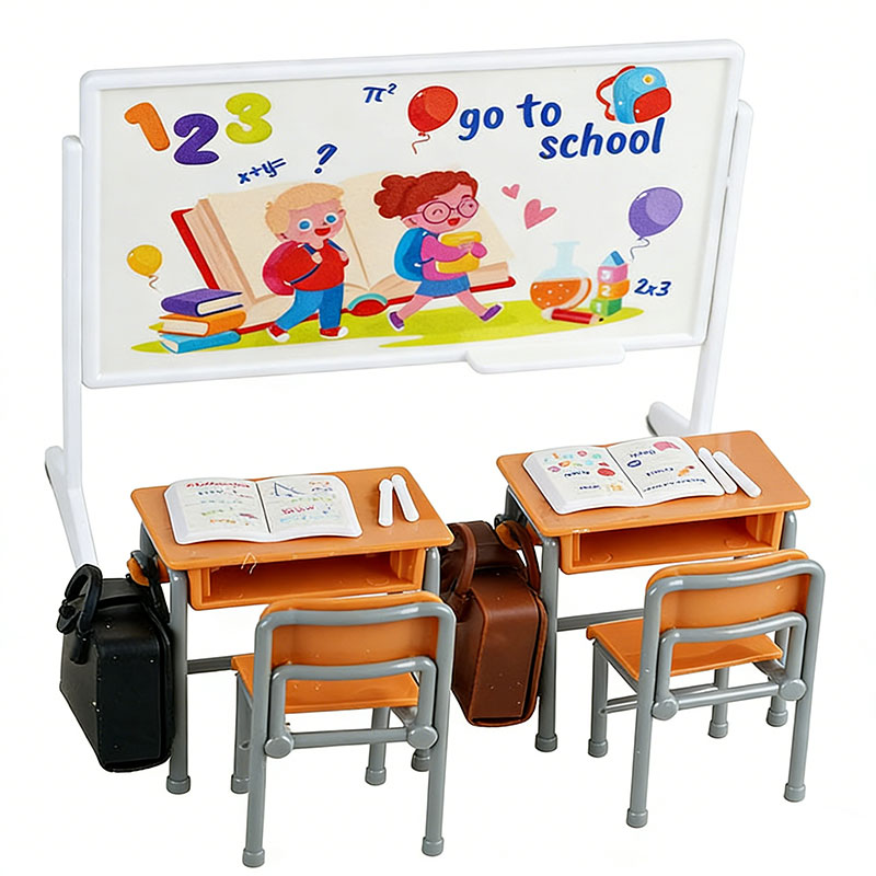 Miniatuurmeubelset voor poppen - Kids Education Classes recensie en prijs