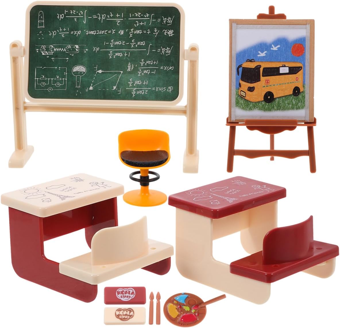Miniatuurmeubelset voor poppen - Kids Education Classes recensie en prijs