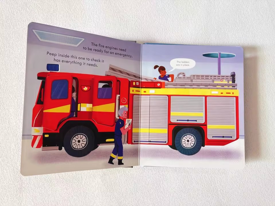 Usborne Peep Inside Hoe een br - Kids Education Picture recensie en prijs