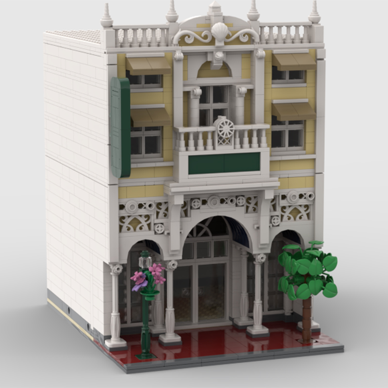 1463pcs MOC Magic Kingdom Arca - Kingdom Kids Education recensie en prijs