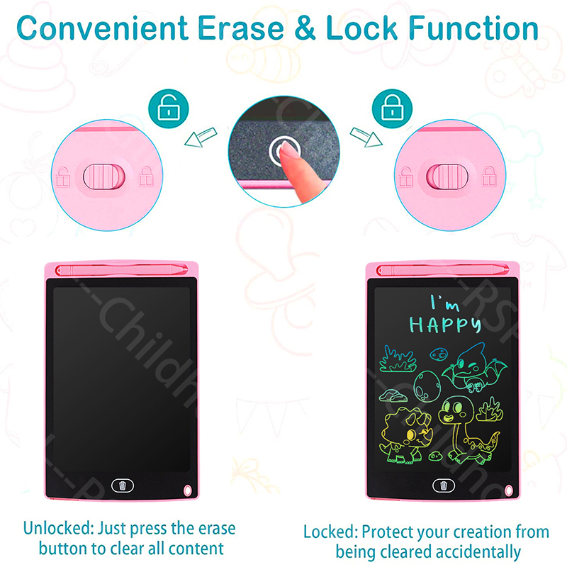 LCD-schrijftablet voor kindere - Kids Education Board recensie en prijs