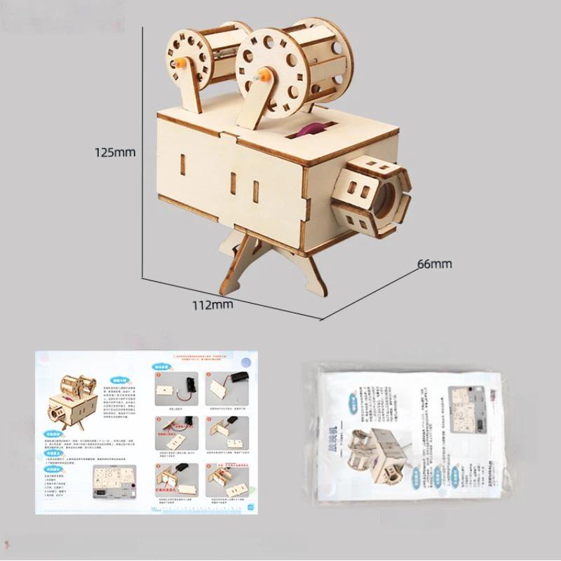 【BS】1 Set Houten Filmprojector - Kids Education Film recensie en prijs