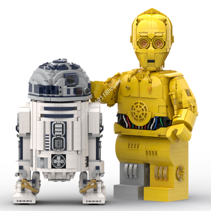 2545PCS MOC Star Battle C-3PO  - Kids Education Film recensie en prijs