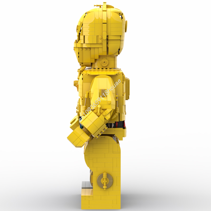 2545PCS MOC Star Battle C-3PO  - Kids Education Film recensie en prijs
