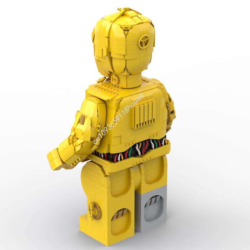 2545PCS MOC Star Battle C-3PO  - Kids Education Film recensie en prijs