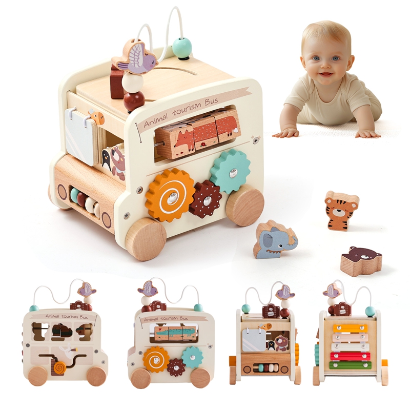 Montessori houten kinderspeelg - Kids Educational Game 3 recensie en prijs