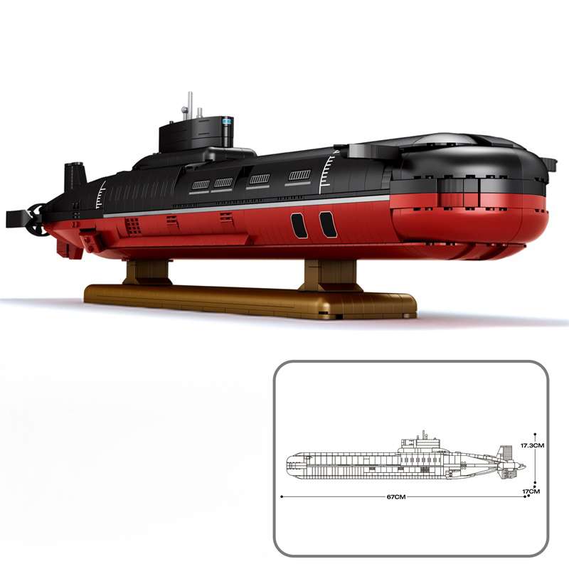 2895PCS Typhoon Klasse Onderze - Kids Education Classes recensie en prijs