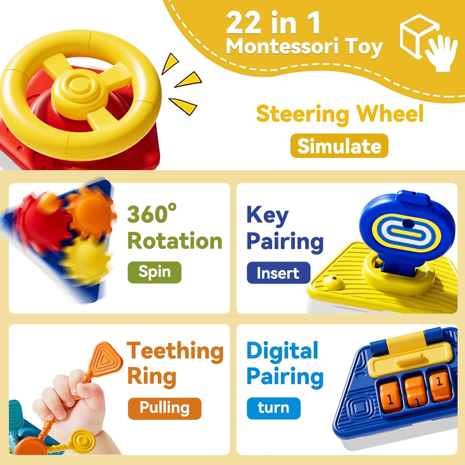 Baby Busy Board Activiteitenku - Kids Education Board recensie en prijs