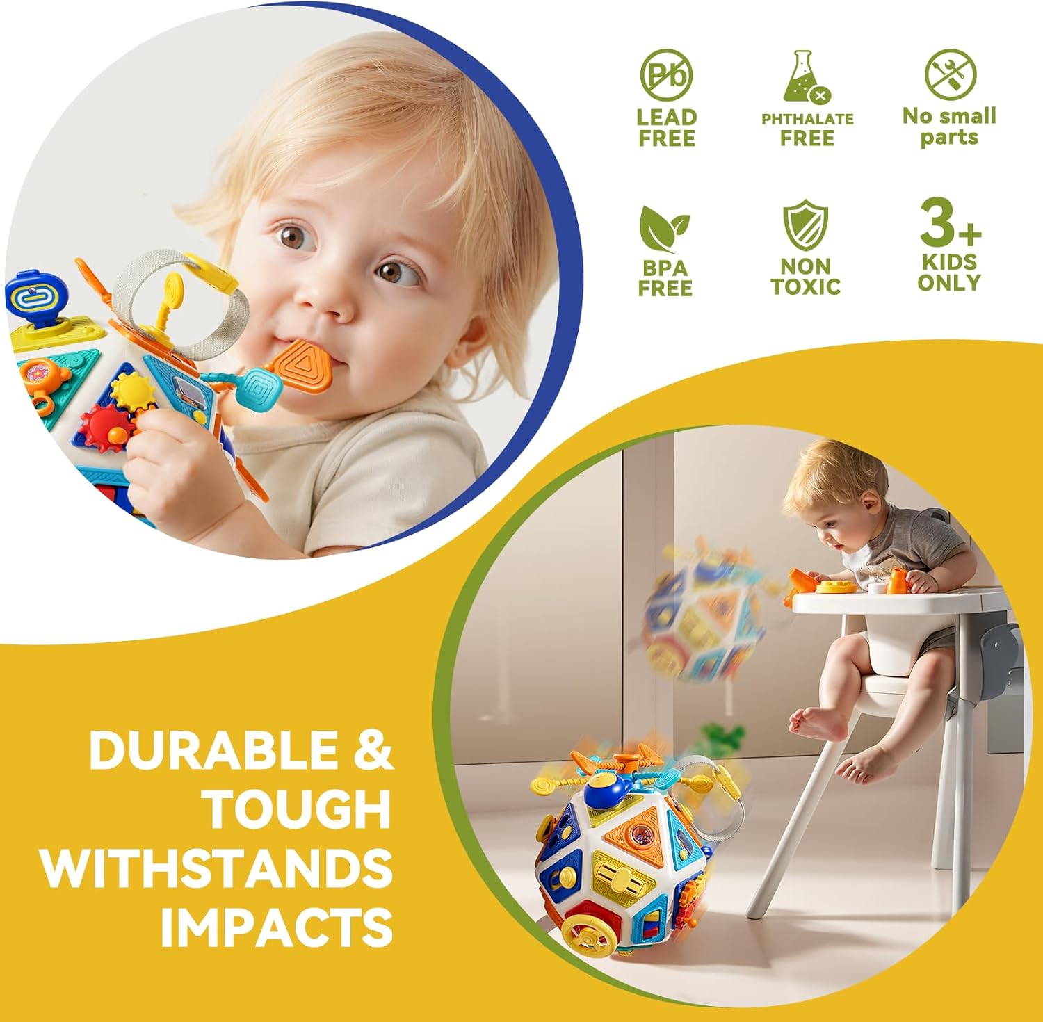 Baby Busy Board Activiteitenku - Kids Education Board recensie en prijs