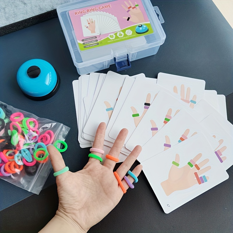 Kinderen Vinger Ring Bordspel  - Kids Education Board recensie en prijs