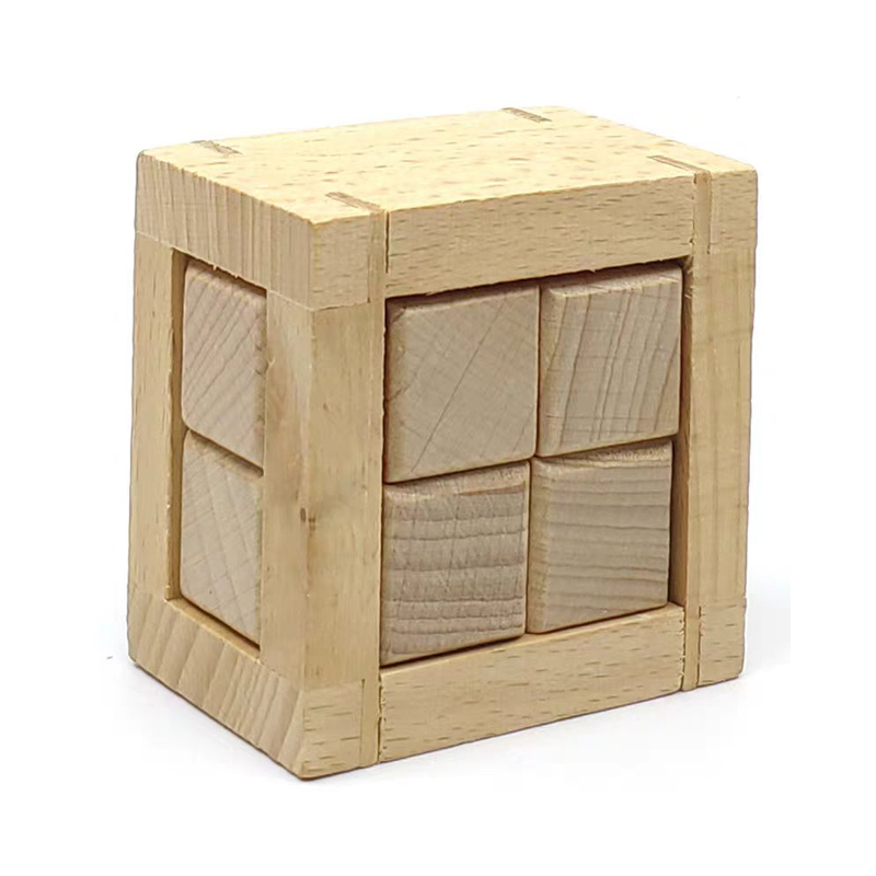 YueYu II Houten Ontwarringspuz - Brain Teaser Cube recensie en prijs