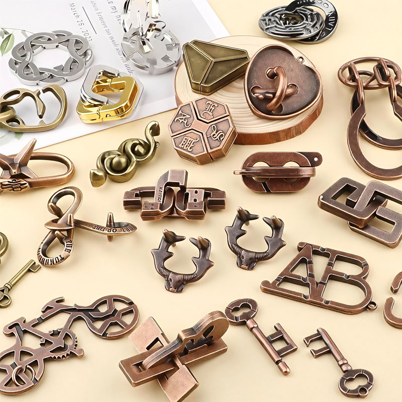 Magische Metalen Breinbrekers  - Brain Teaser Cube recensie en prijs