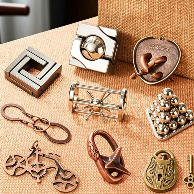 Magische Metalen Breinbrekers  - Brain Teaser Cube recensie en prijs