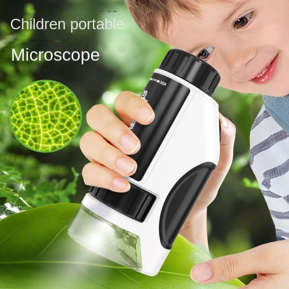 Handheld kindermicroscoop LED- - Kids Definition Of Education recensie en prijs