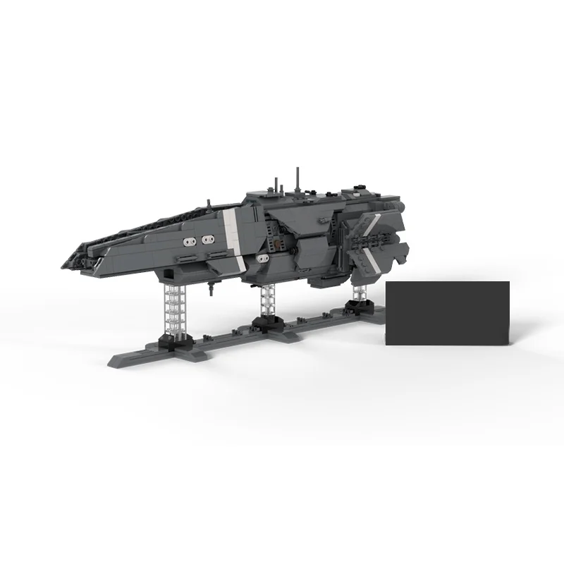 1370pcs MOC Halberd Class Ligh - Kids Education Classes recensie en prijs