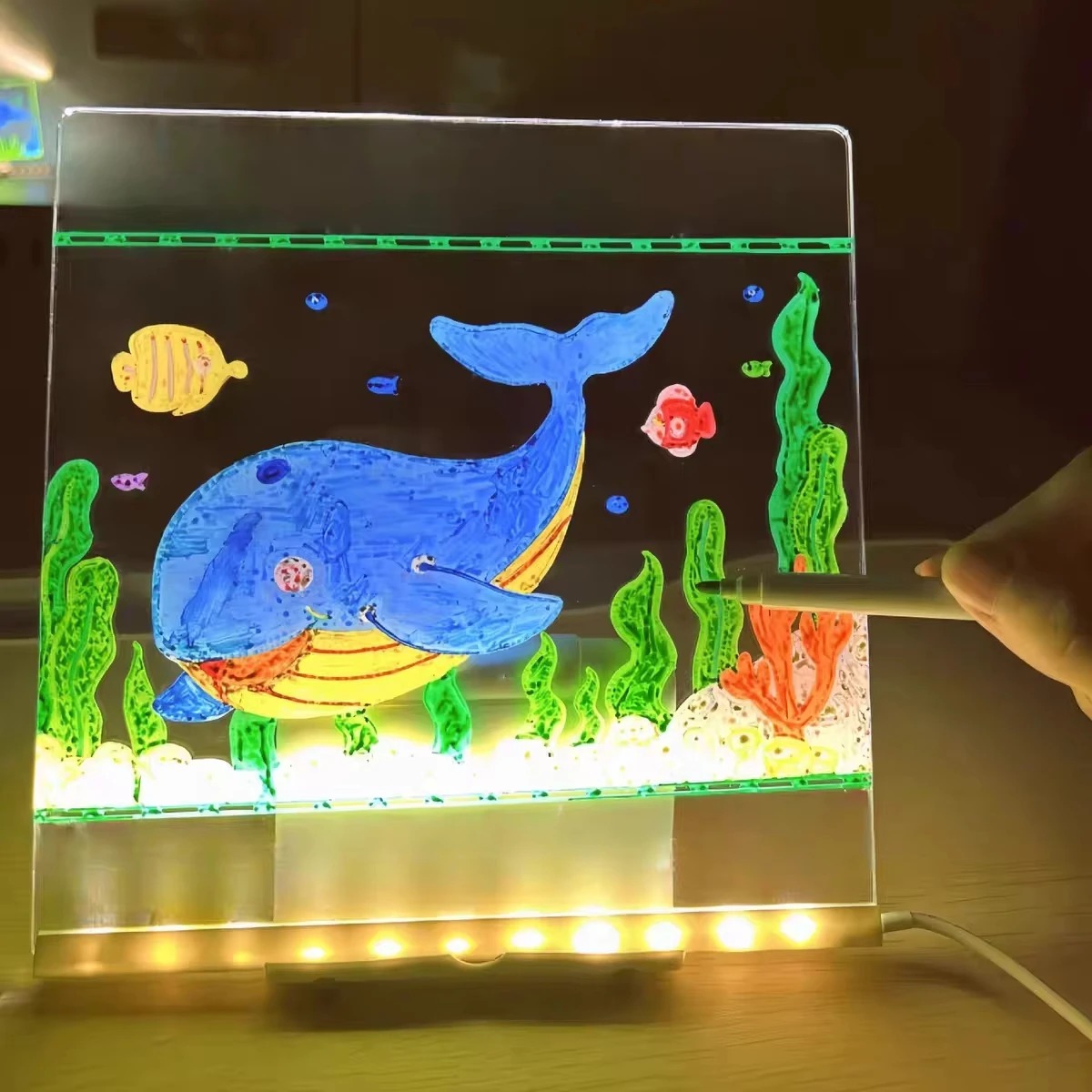 Magic Glow Kids Tekentafel: He - Kids Education Board recensie en prijs