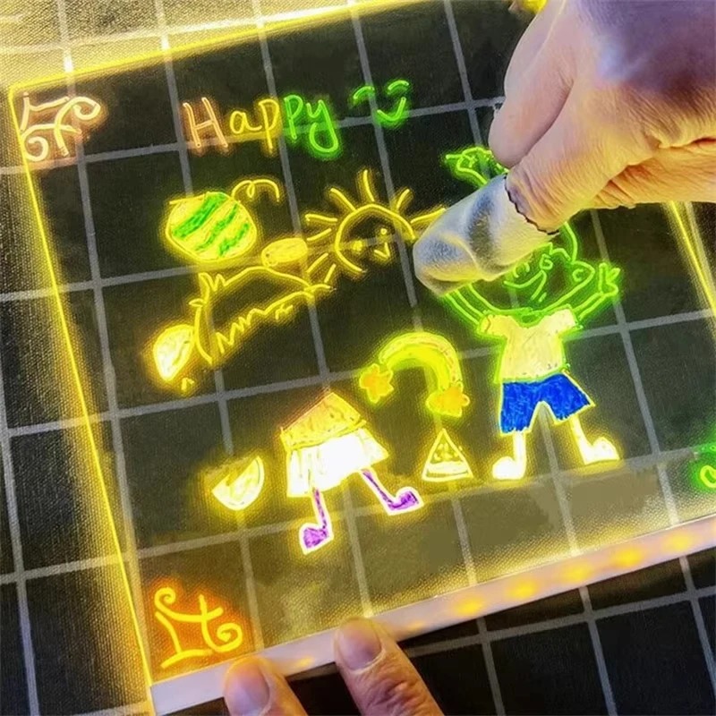 Magic Glow Kids Tekentafel: He - Kids Education Board recensie en prijs
