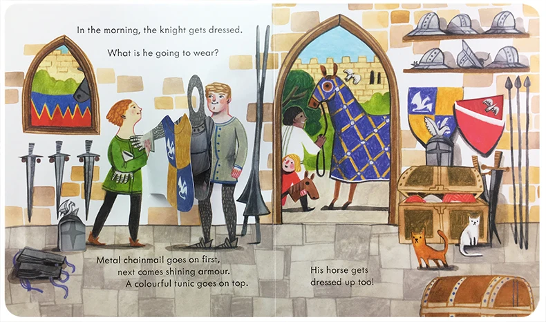 Usborne Peep Inside The Castle - Kids Education Picture recensie en prijs