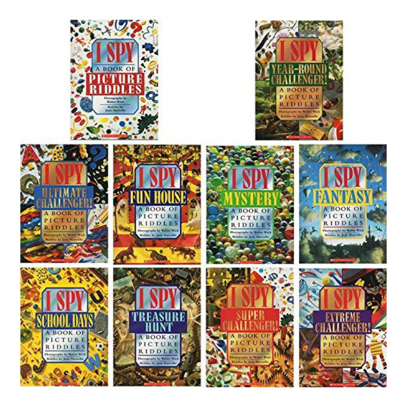 10-boeken set I Spy Ultimate C - Kids Education Picture recensie en prijs