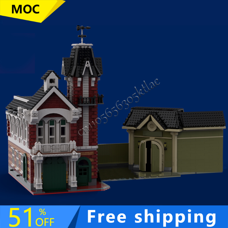 5172PCS MOC City Street Views  - Kingdom Kids Education recensie en prijs