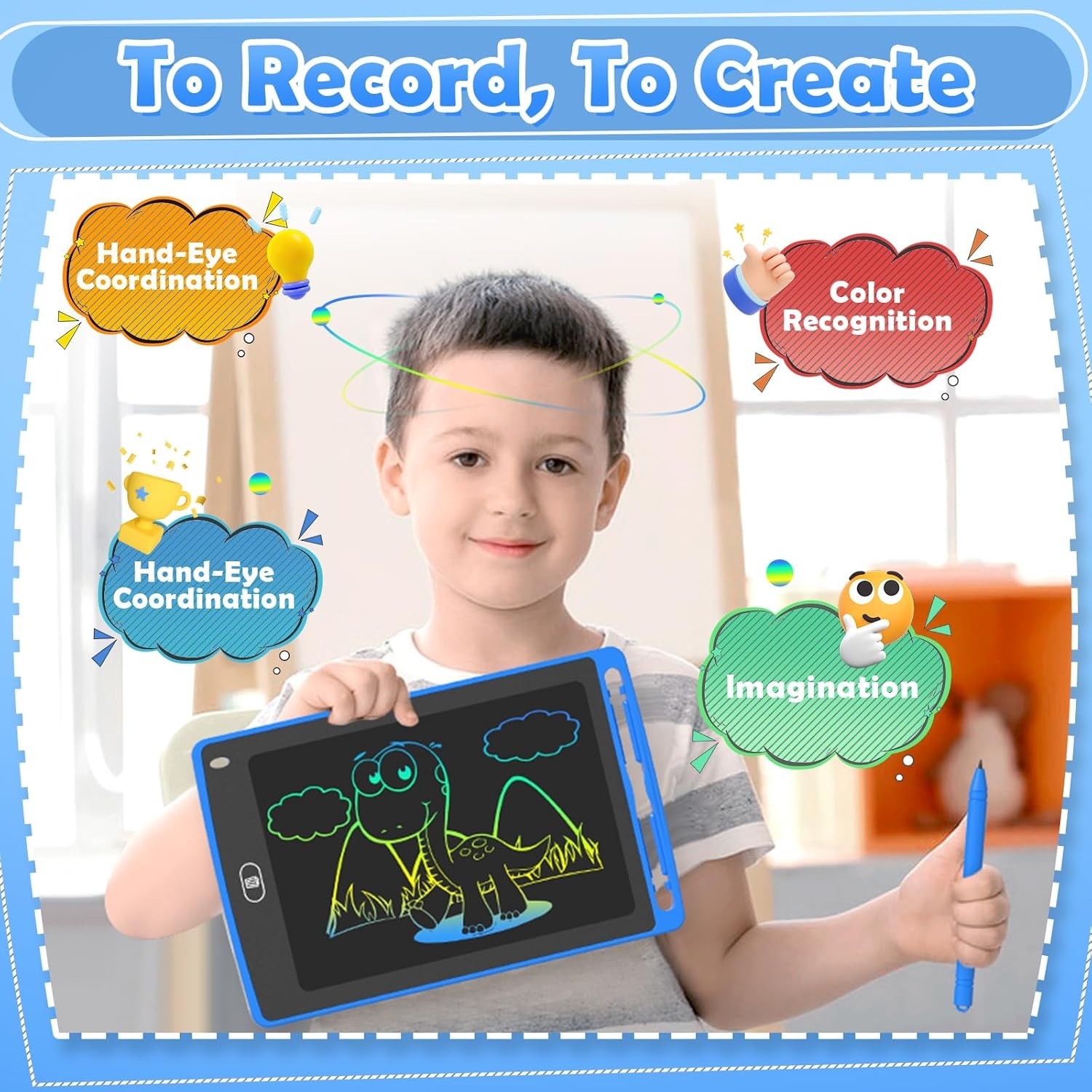 Pack LCD-schrijftablet voor ki - Kids Education Board recensie en prijs