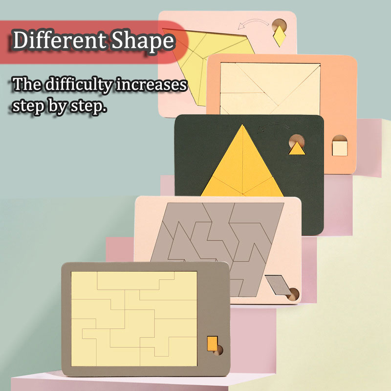 Houten geometrische puzzels Ui - Brain Teaser Cube recensie en prijs