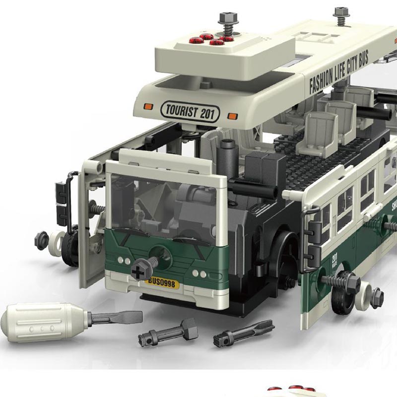 Grote puzzel Schoolbus Speelgo - Kids Education Classes recensie en prijs
